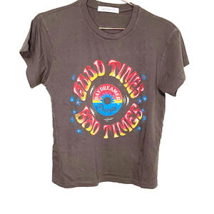 Daydreamer Good Times Bad Times Tour Tee Record Chest Size Extra Small